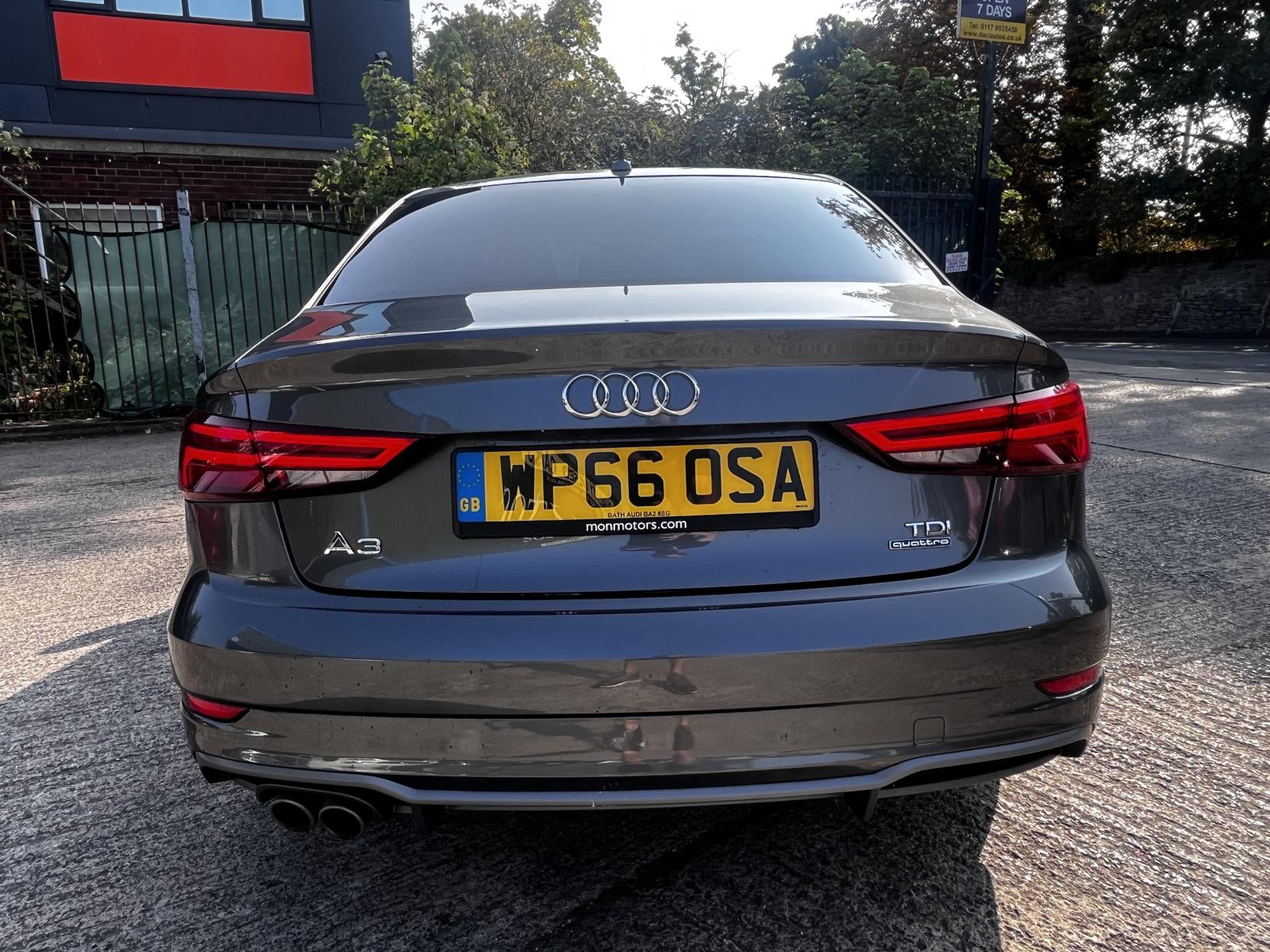 Audi A3 2.0 TDI S line Saloon 4dr Diesel S Tronic Auto 6Spd quattro Euro 6 (s/s) (184 ps)