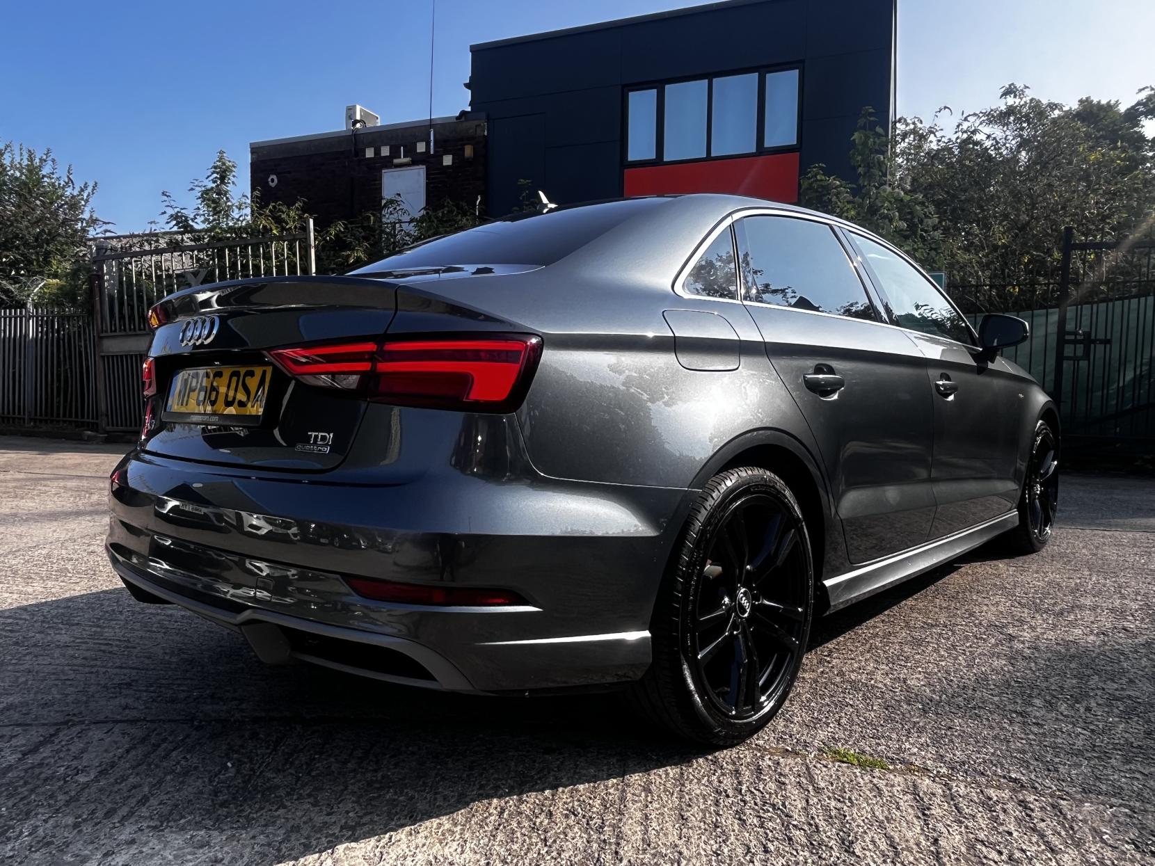 Audi A3 2.0 TDI S line Saloon 4dr Diesel S Tronic Auto 6Spd quattro Euro 6 (s/s) (184 ps)