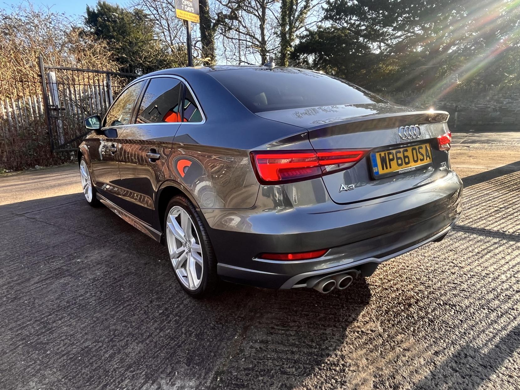 Audi A3 2.0 TDI S line Saloon 4dr Diesel S Tronic Auto 6Spd quattro Euro 6 (s/s) (184 ps)