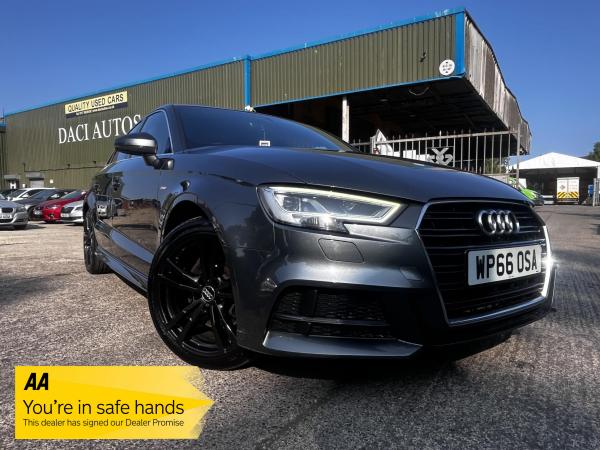 Audi A3 2.0 TDI S line Saloon 4dr Diesel S Tronic Auto 6Spd quattro Euro 6 (s/s) (184 ps)