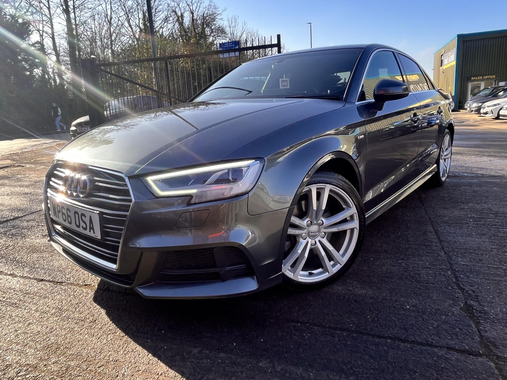 Audi A3 2.0 TDI S line Saloon 4dr Diesel S Tronic Auto 6Spd quattro Euro 6 (s/s) (184 ps)