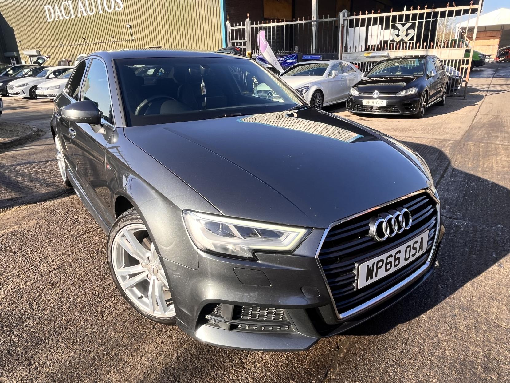 Audi A3 2.0 TDI S line Saloon 4dr Diesel S Tronic Auto 6Spd quattro Euro 6 (s/s) (184 ps)