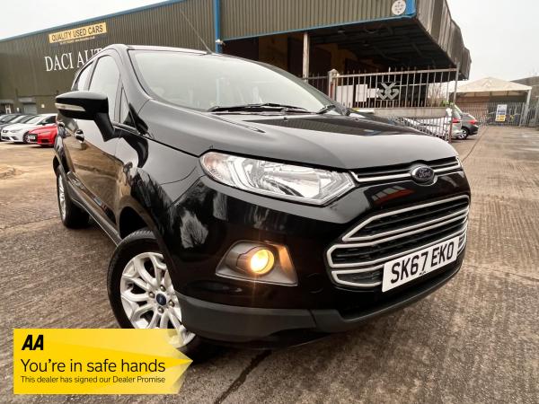 Ford EcoSport 1.0T EcoBoost Zetec SUV 5dr Petrol Manual 2WD Euro 6 (s/s) (125 ps)