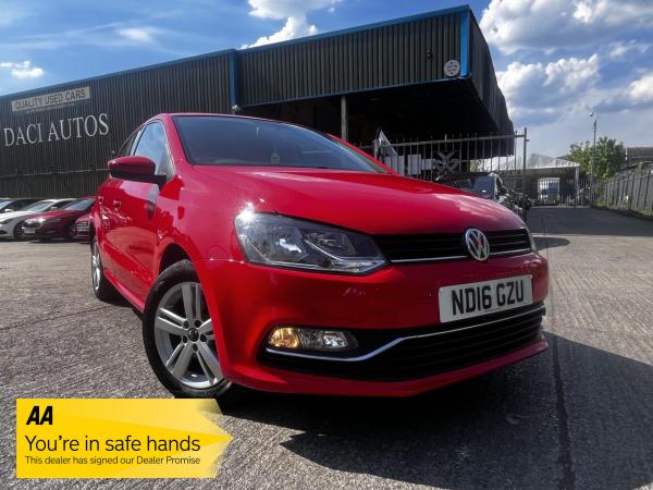 Volkswagen Polo 1.0 BlueMotion Tech Match Hatchback 5dr Petrol Manual Euro 6 (s/s) (60 ps)