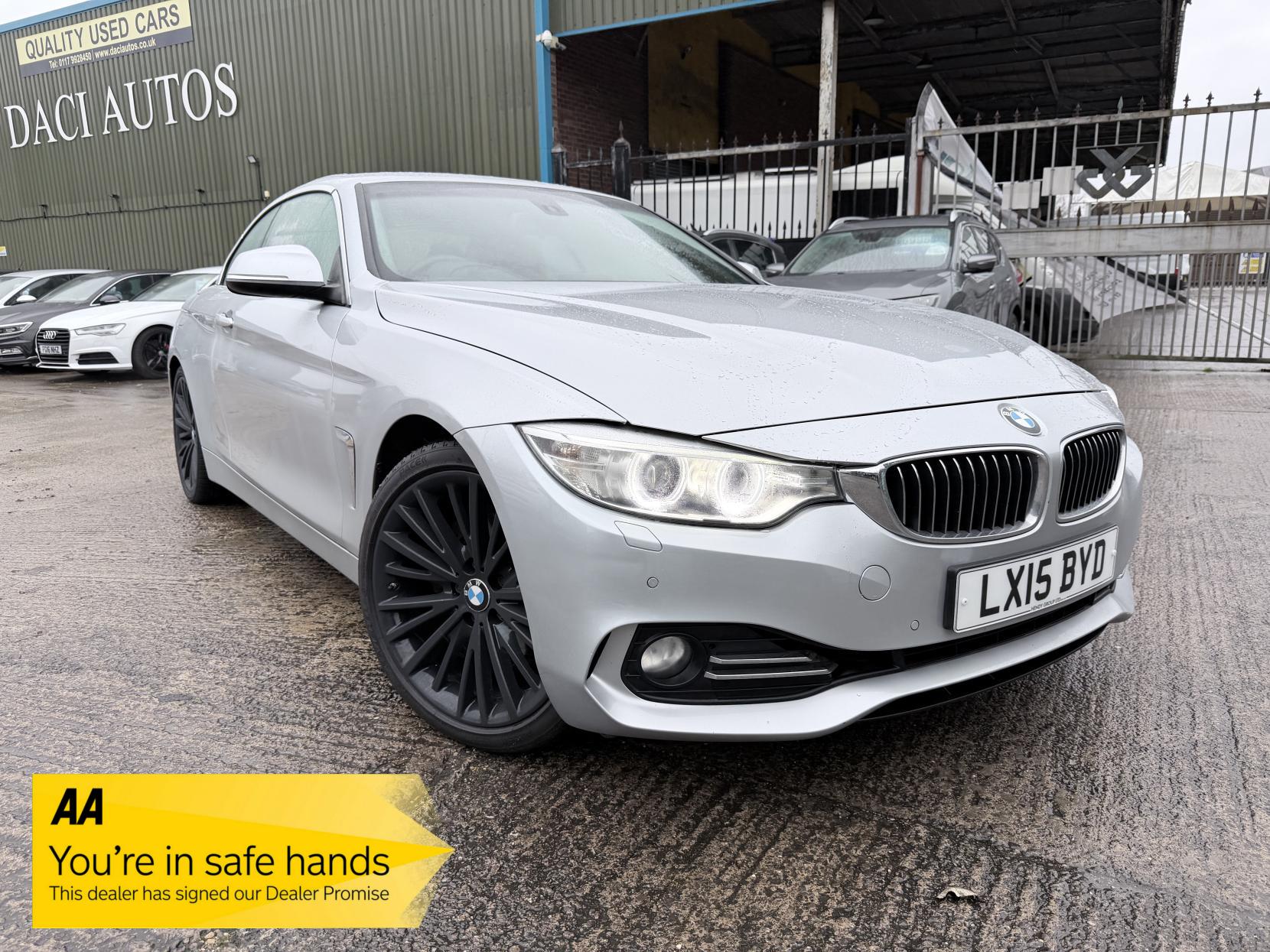 BMW 4 Series 2.0 420d Luxury Convertible 2dr Diesel Auto Euro 6 (s/s) (184 ps)