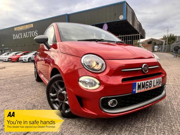 Fiat 500 1.2 S Hatchback 3dr Petrol Manual Euro 6 (s/s) (69 bhp)