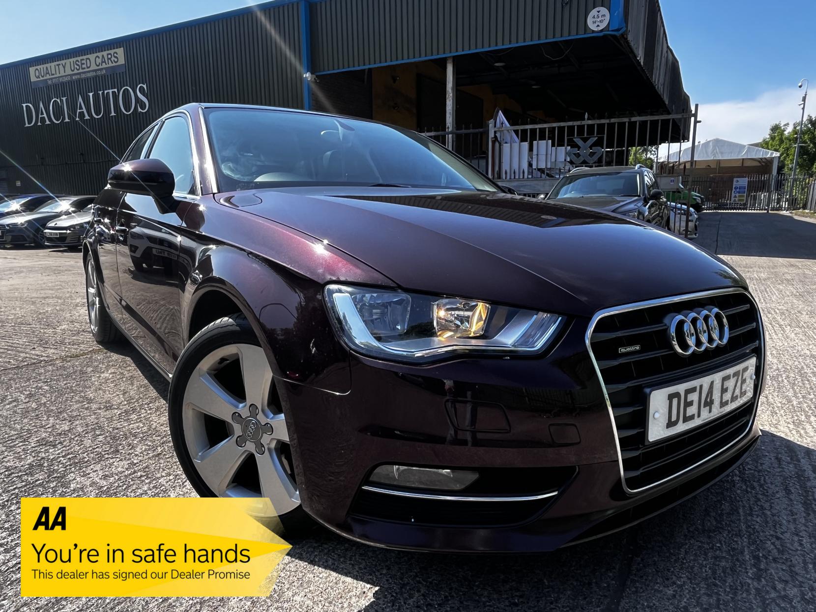 Audi A3 1.8 TFSI Sport Sportback 5dr Petrol S Tronic quattro Euro 6 (s/s) (180 ps)