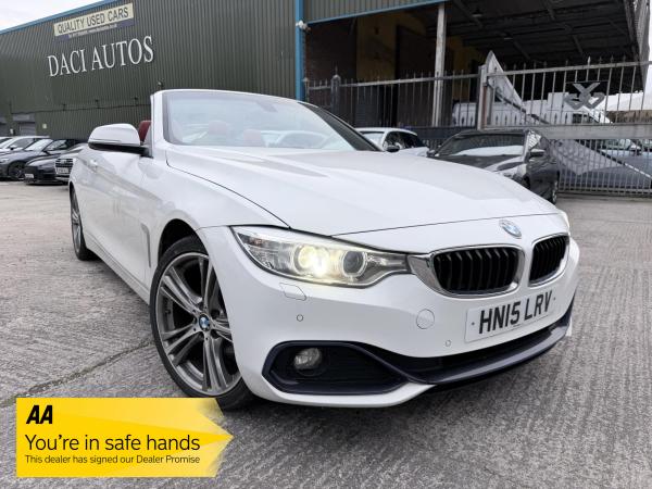 BMW 4 Series 2.0 420d Sport Convertible 2dr Diesel Manual Euro 6 (s/s) (184 ps)