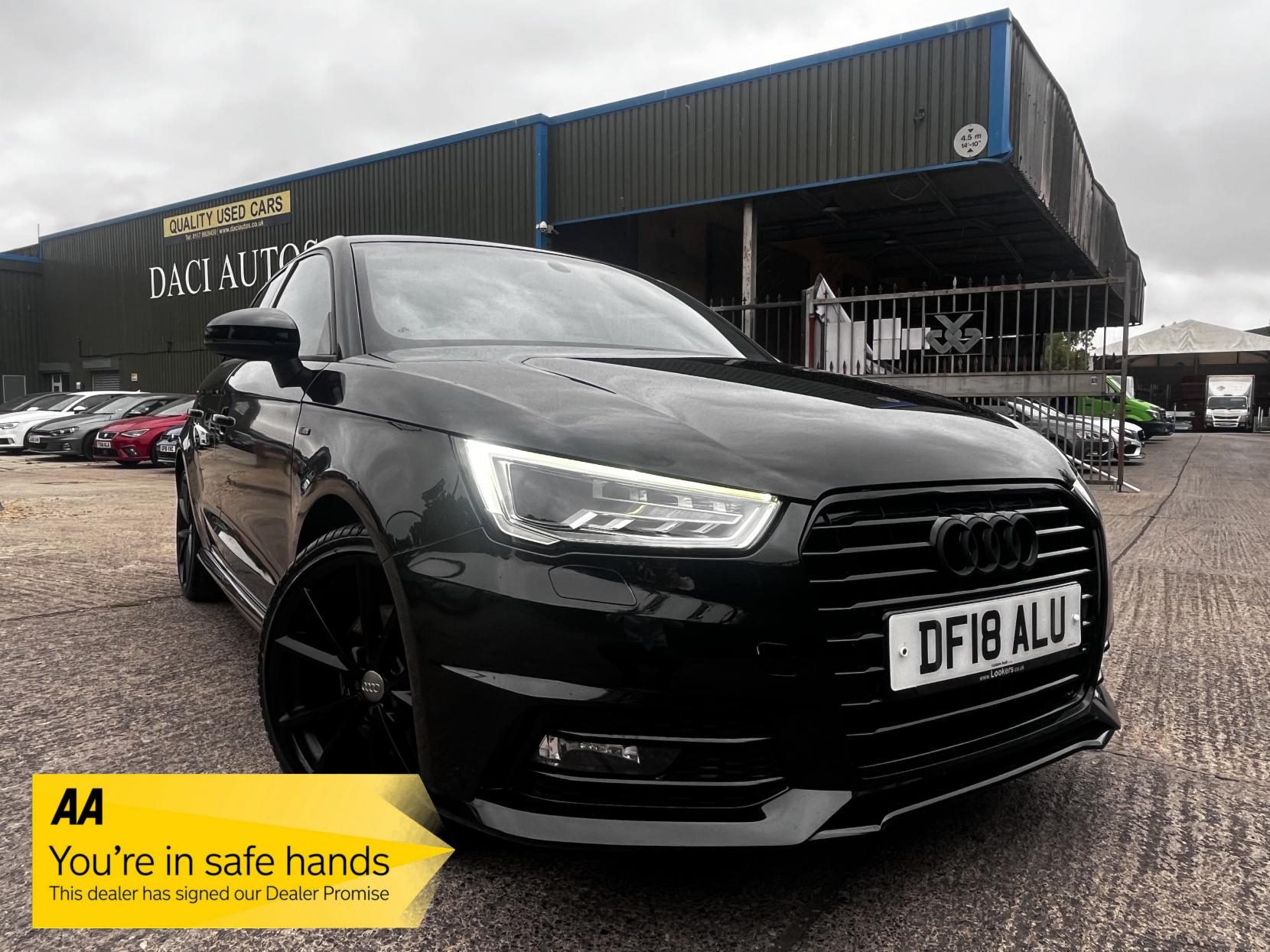 Audi A1 1.4 TFSI Black Edition Sportback 5dr Petrol S Tronic Euro 6 (s/s) (Nav) (125 ps)