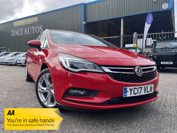 Vauxhall Astra 1.6 CDTi BlueInjection SRi Hatchback 5dr Diesel Manual Euro 6 (s/s) (136 ps)