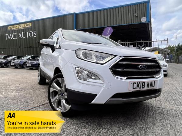 Ford EcoSport 1.0T EcoBoost Titanium SUV 5dr Petrol Manual Euro 6 (s/s) (125 ps)