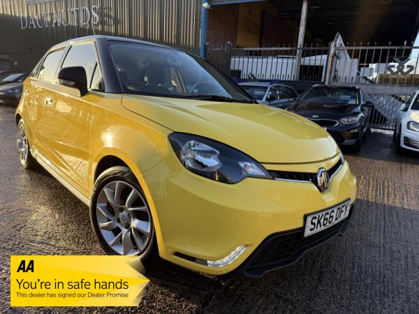 MG MG3 1.5 VTi-TECH 3Form Sport Hatchback 5dr Petrol Manual Euro 6 (s/s) (106 ps)