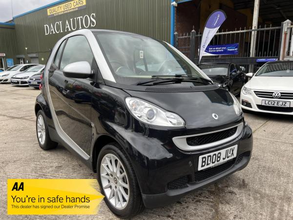 Smart fortwo 1.0 Passion Coupe 2dr Petrol Auto Euro 4 (71 bhp)