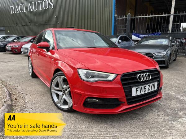Audi A3 1.6 TDI S line Sportback 5dr Diesel Manual Euro 6 (s/s) (110 ps)
