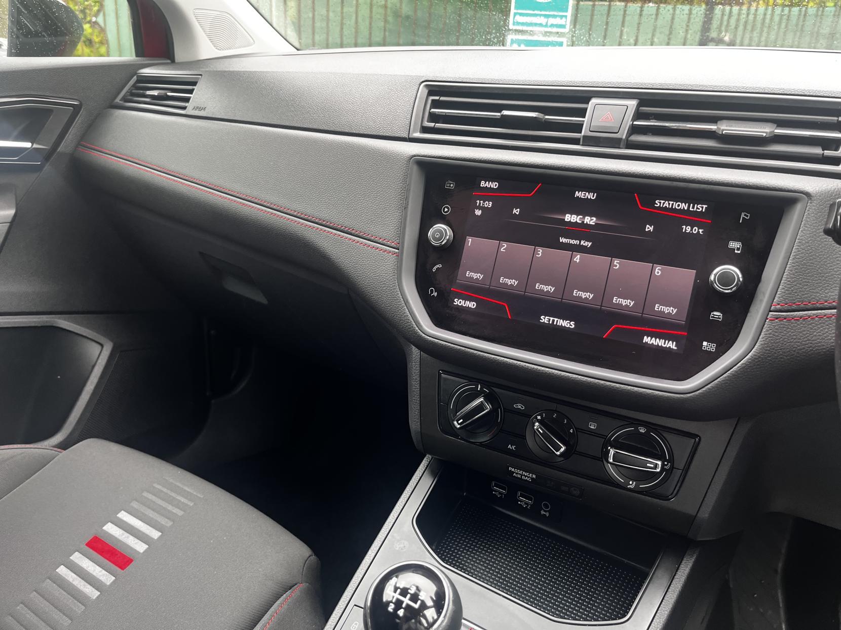 SEAT Ibiza 1.0 TSI FR Hatchback 5dr Petrol Manual Euro 6 (s/s) GPF (95 ps)
